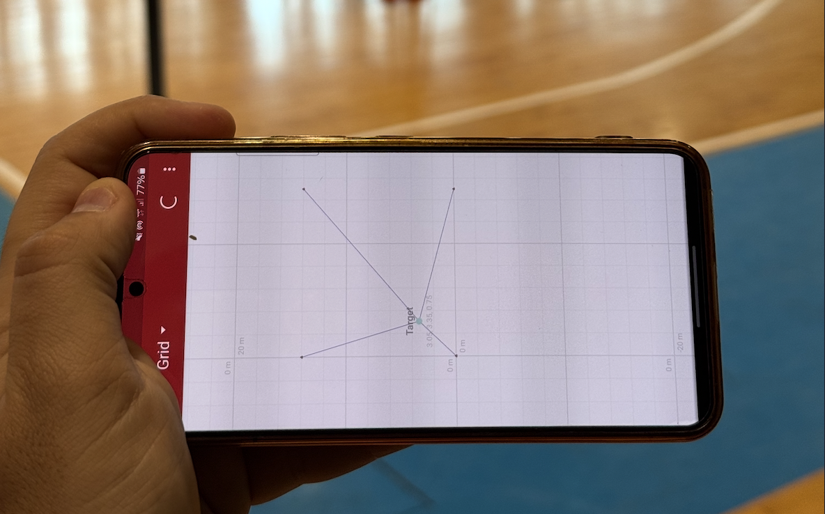 Localization app interface